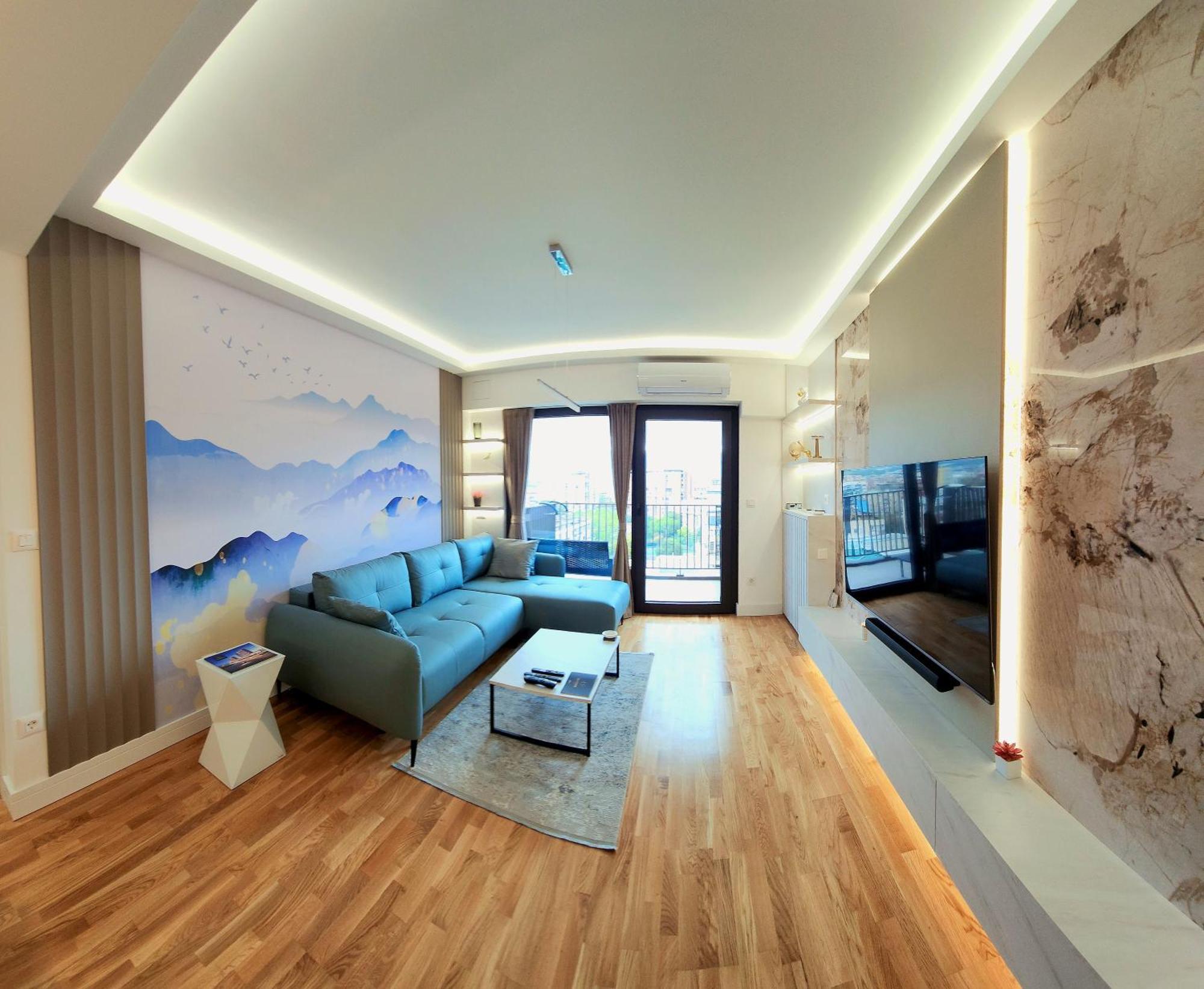 Diamond Residences 10Th Fl. Lux Apt. W/ City View Skopje Eksteriør billede