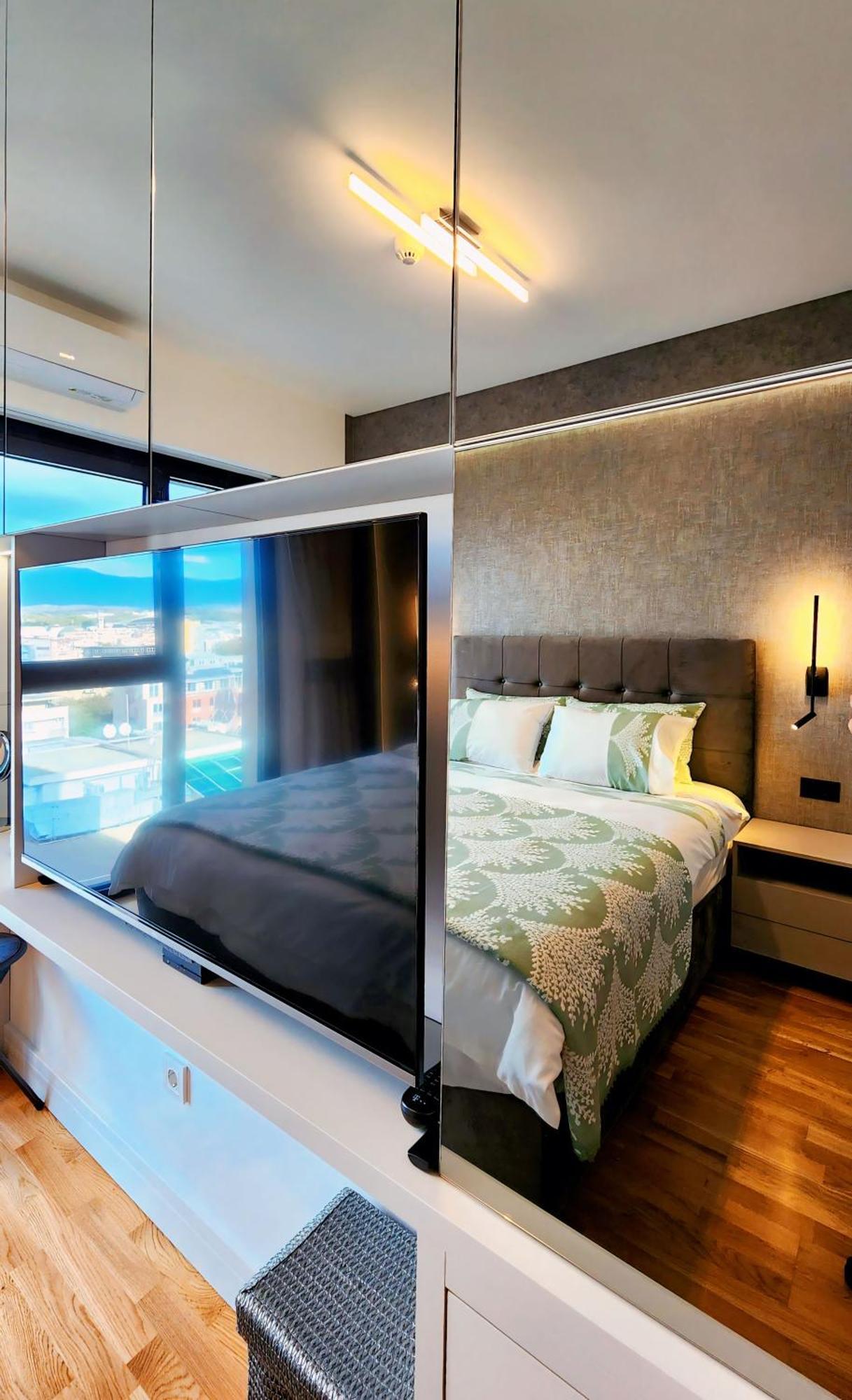 Diamond Residences 10Th Fl. Lux Apt. W/ City View Skopje Eksteriør billede