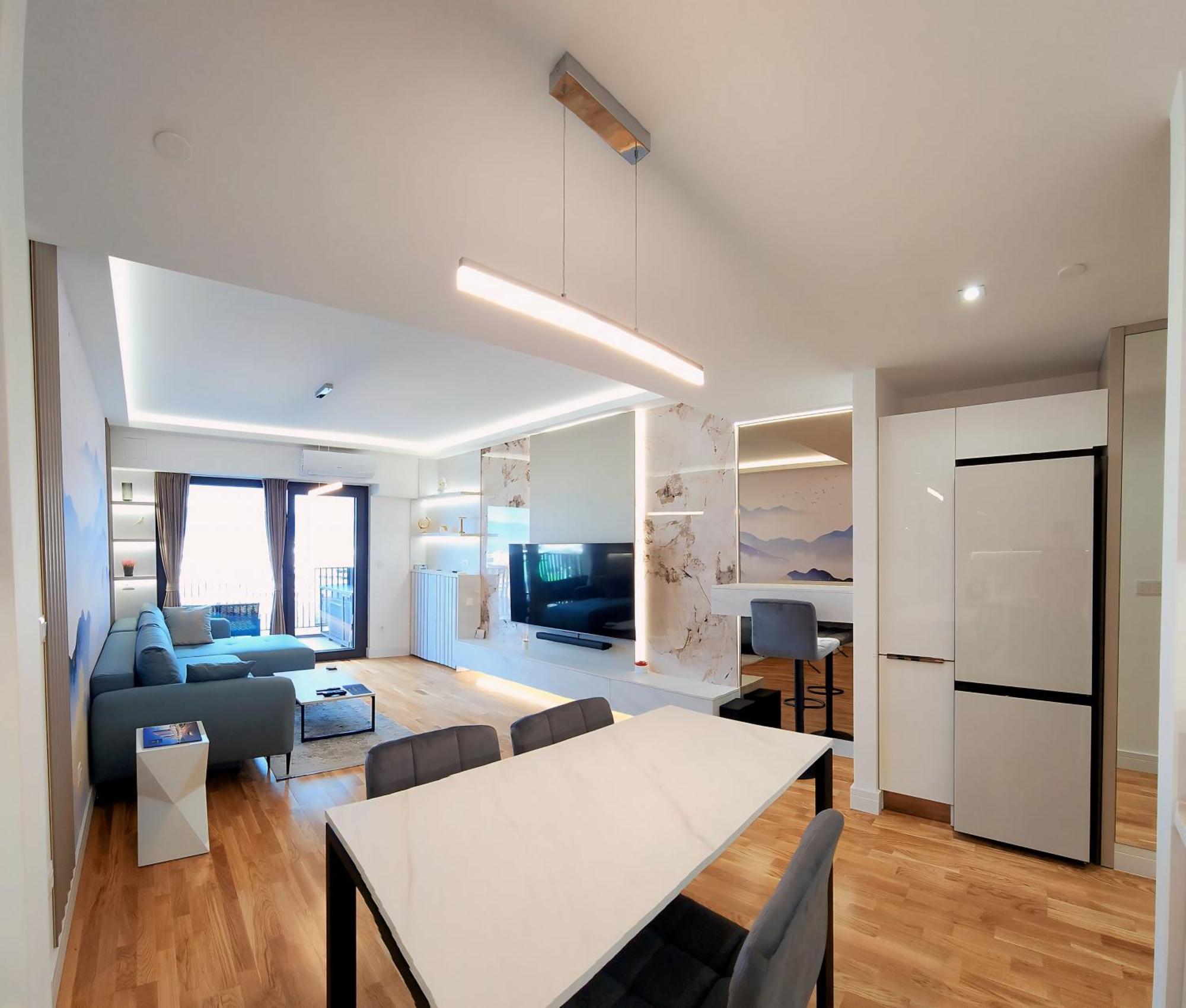 Diamond Residences 10Th Fl. Lux Apt. W/ City View Skopje Eksteriør billede