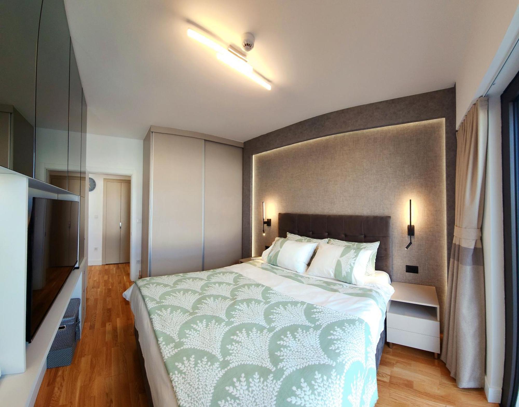 Diamond Residences 10Th Fl. Lux Apt. W/ City View Skopje Eksteriør billede