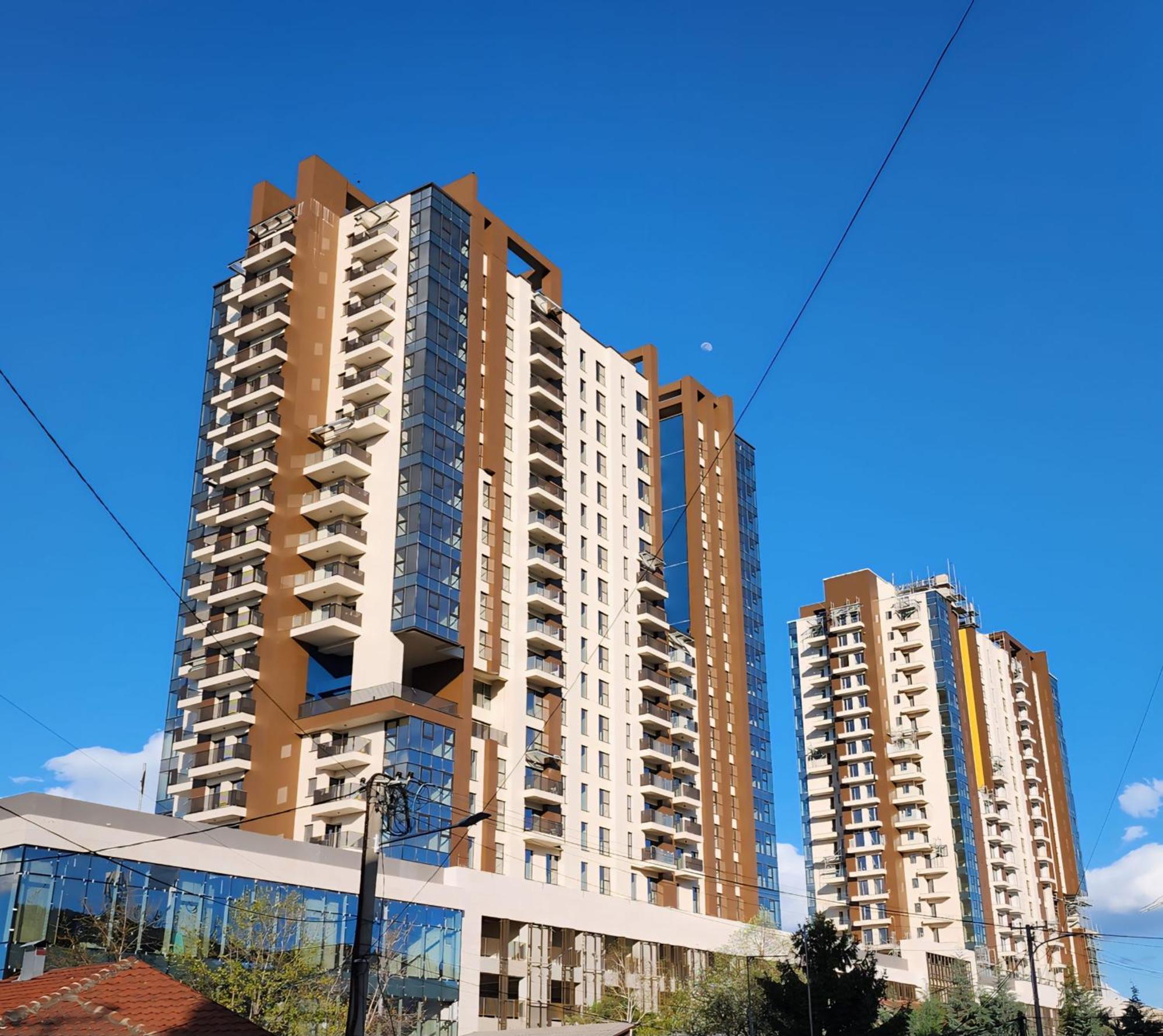 Diamond Residences 10Th Fl. Lux Apt. W/ City View Skopje Eksteriør billede
