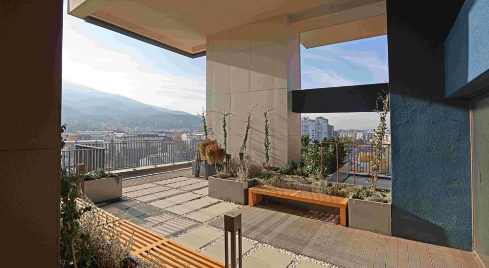 Diamond Residences 10Th Fl. Lux Apt. W/ City View Skopje Eksteriør billede